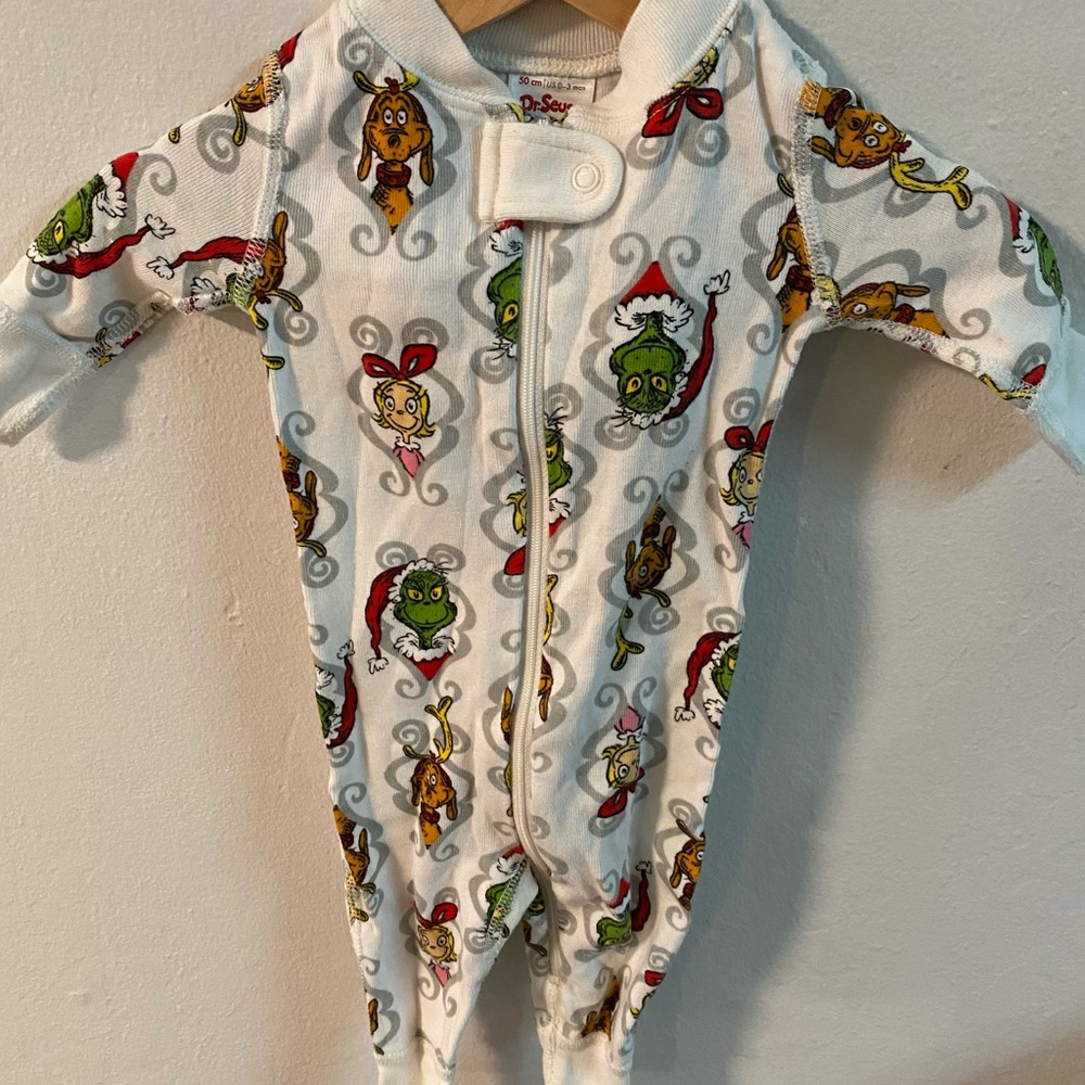 Limited edition discontinued Hanna Anderson Dr suess baby onesie